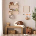 Set of 2 Bear Wall Hooks