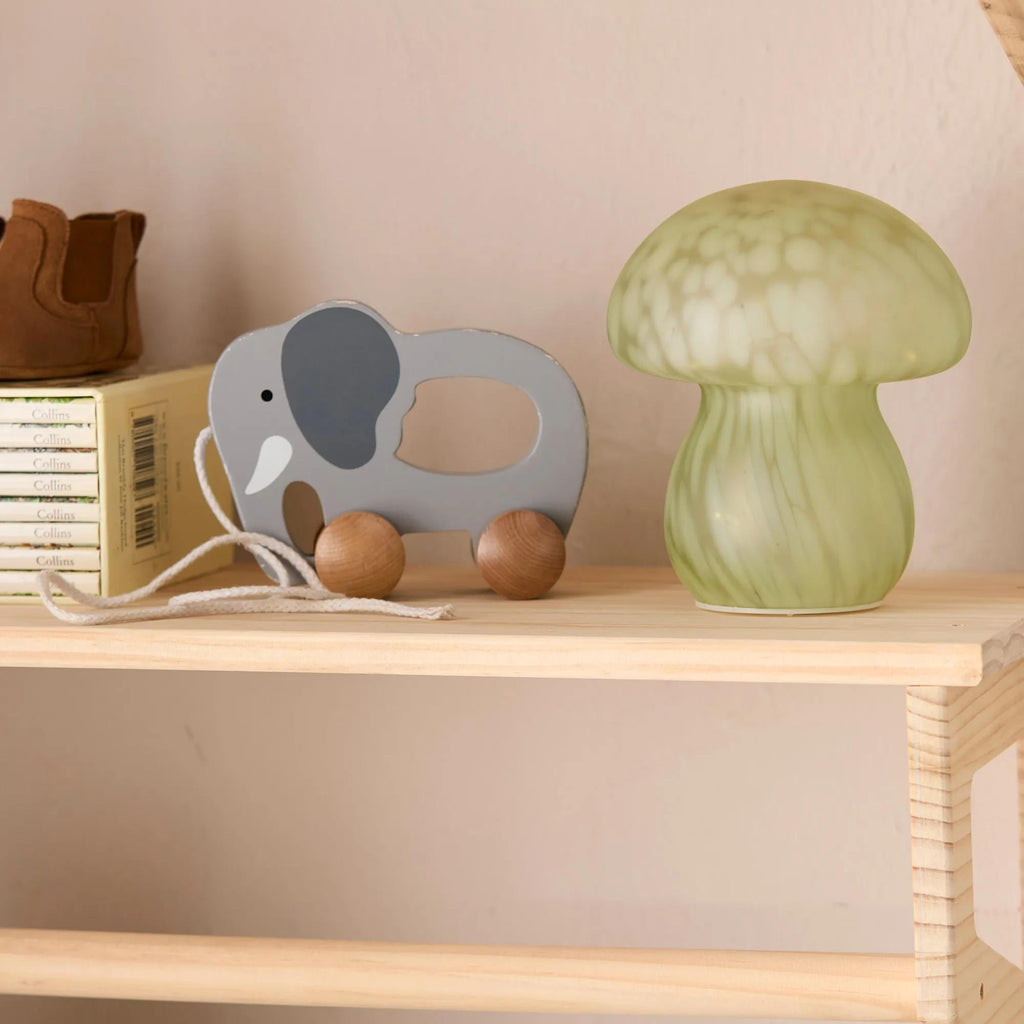 Glass Mushroom Light