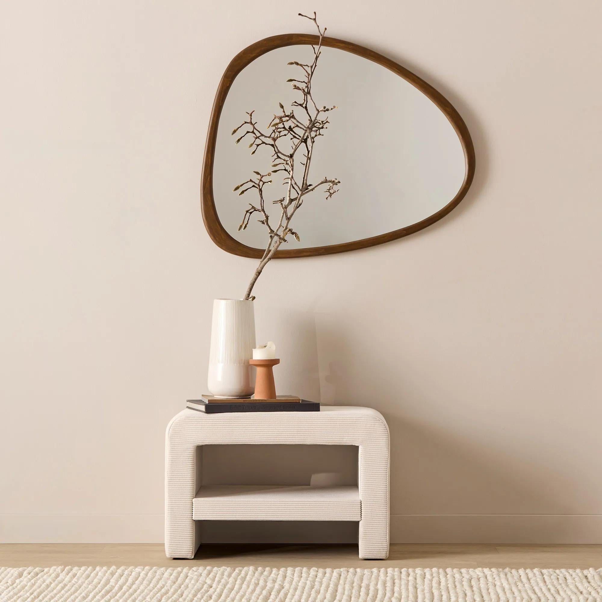 Organic Walnut Mirror