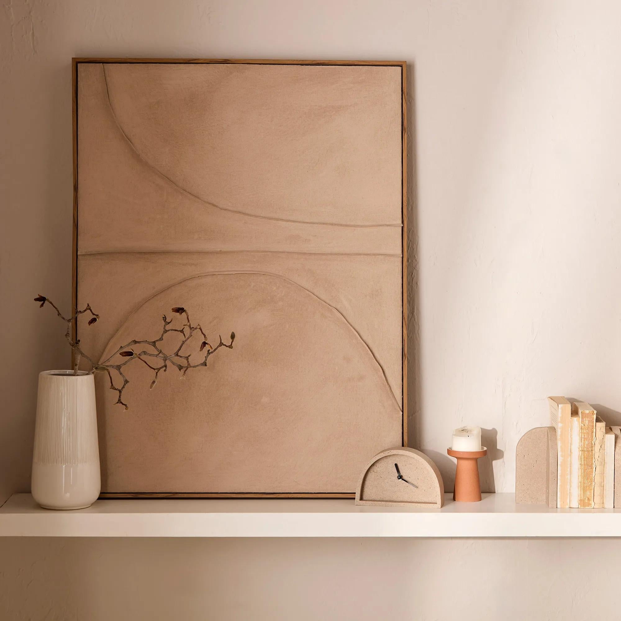 Sand Curves Framed Art