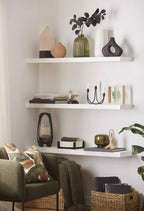 Green Glass Pillar Candle Holder