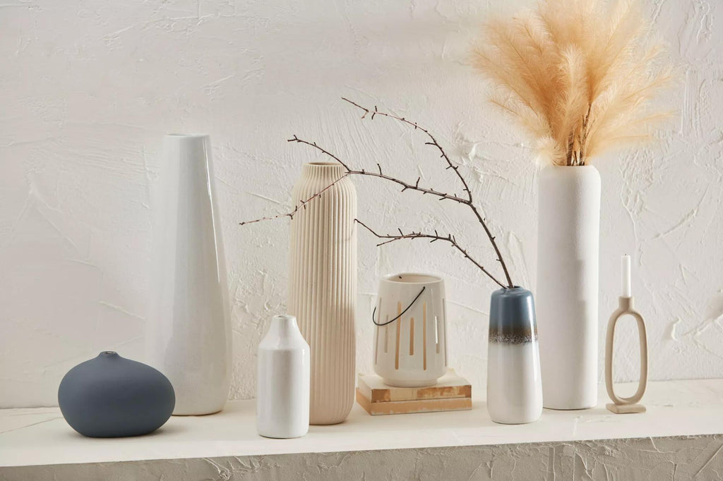 Speckled Ceramic Floor Vase