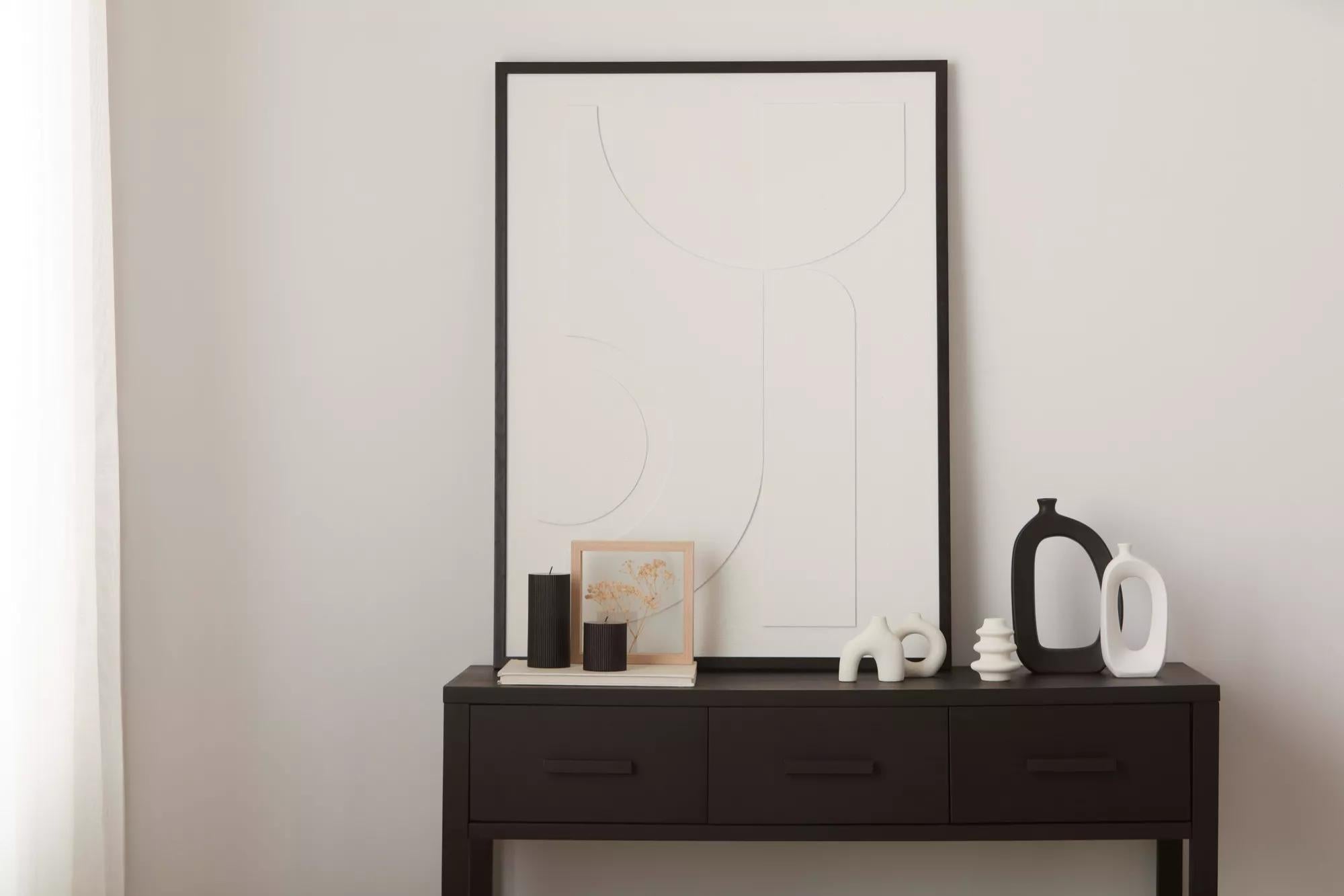 Set of 3 Decorative Table Vases