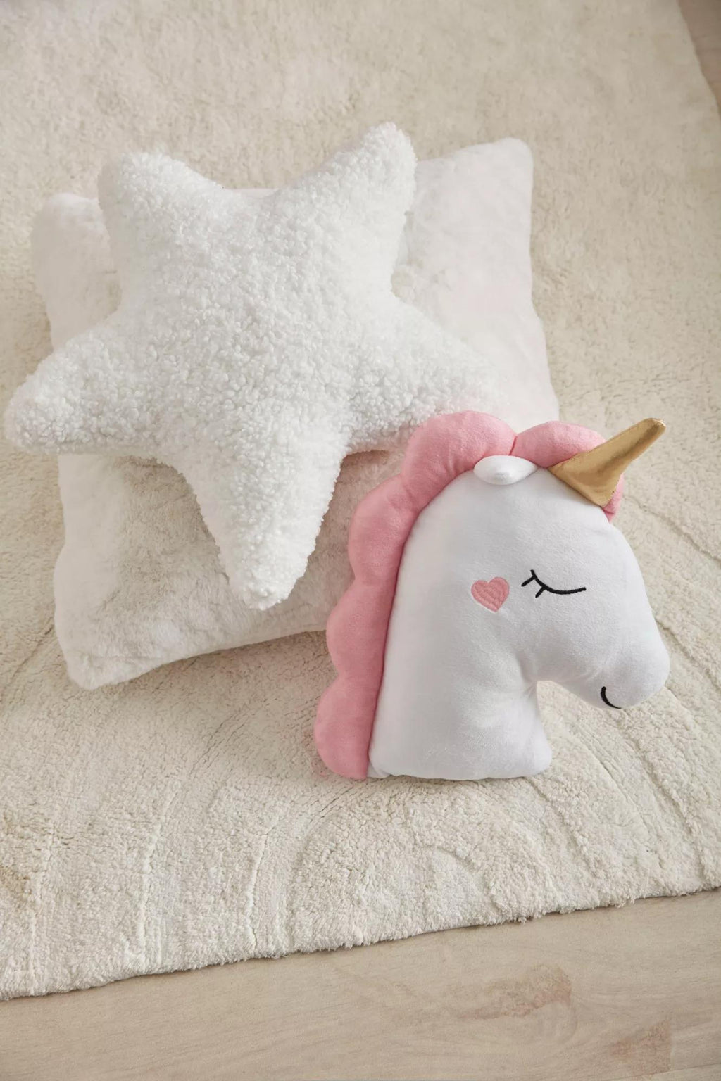 Tone on Tone Rainbow Baby Rug