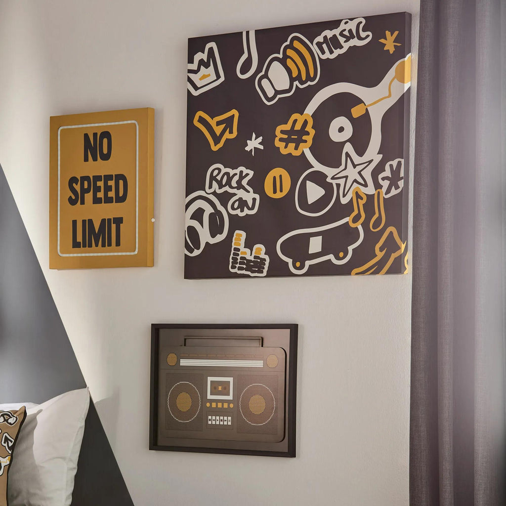 No Speed Limit Neon Wall Art