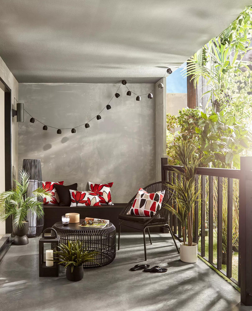 Grass in Ceramic Pot