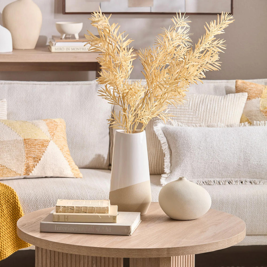 2-Tone Ceramic Table Vase