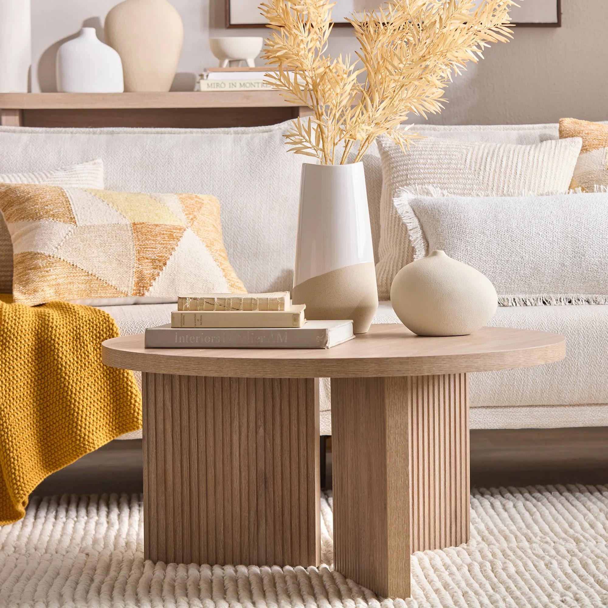 2-Tone Ceramic Table Vase