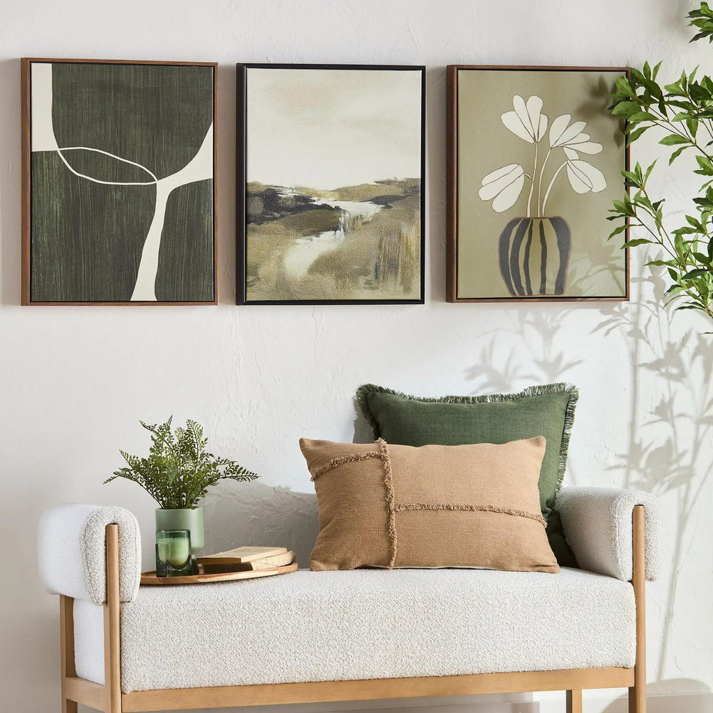 Flowers in a Vase Framed Art