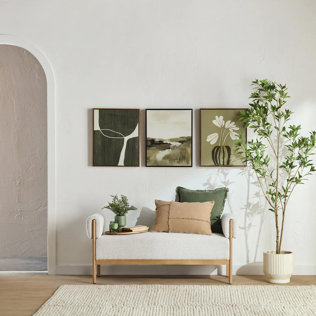 Flowers in a Vase Framed Art