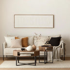 Tone on Tone Embossed Abstract Oil Painting