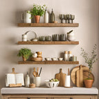 Wood Paper Towel Holder